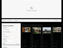 Tablet Screenshot of gasserpropiedades.com